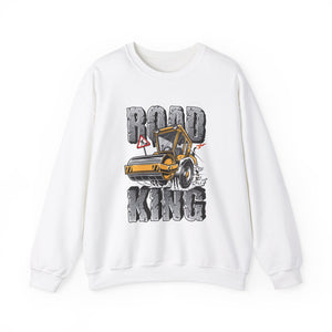 Road King Boy Heavy Blend™ White Sweatshirt