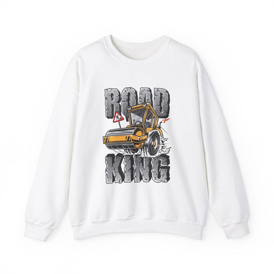 Road King Boy Heavy Blend™ White Sweatshirt