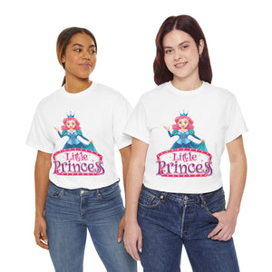 Little Princess Casual Wear Girls Heavy Cotton T-Shirts