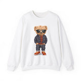 Teddy Bear Unisex Heavy Blend™ White Sweatshirt