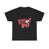 Terror Time Casual Wear Unisex Heavy Cotton T-Shirts