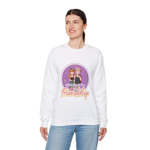 International Day Of Friendship Design Heavy Blend™ White Sweatshirt