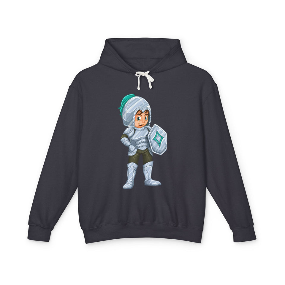 Mascot Alien Casual Wear - Unisex Lightweight Hooded Sweatshirt