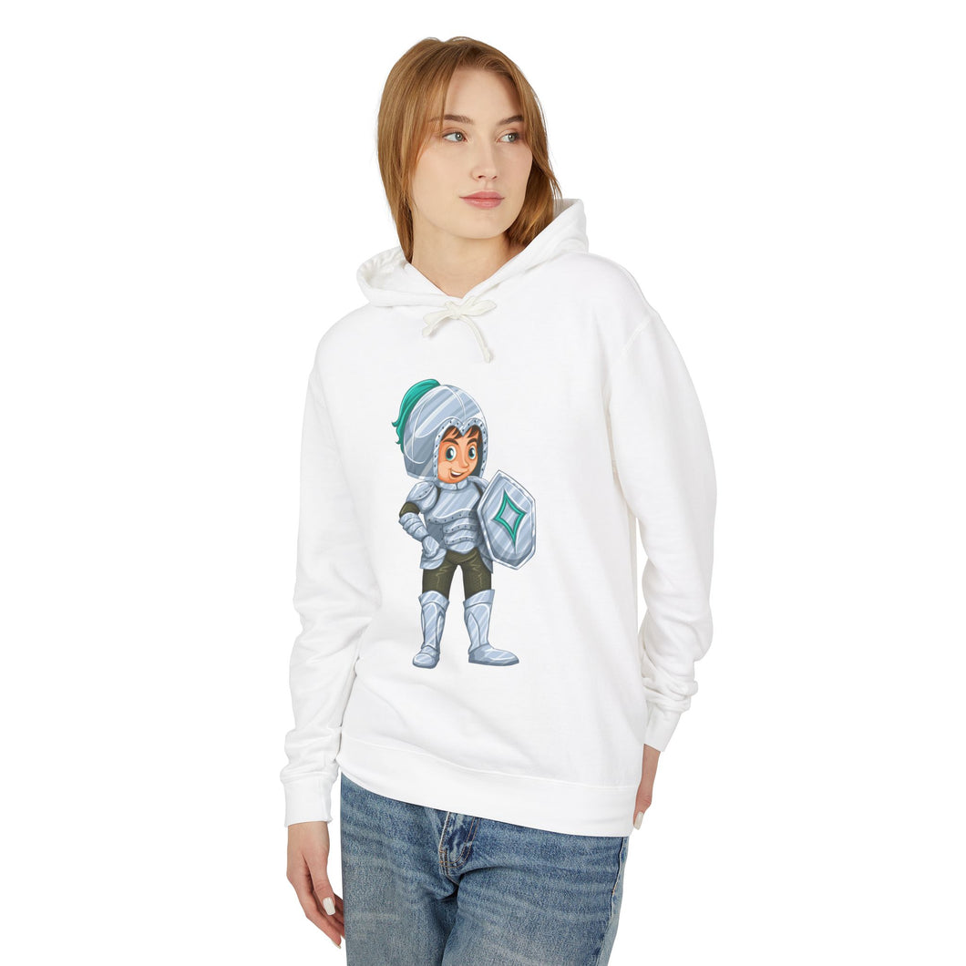 Mascot Alien Casual Wear - Unisex Lightweight Hooded Sweatshirt