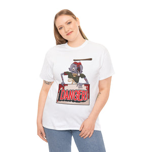 Danger Casual Wear Unisex Heavy Cotton T-Shirts