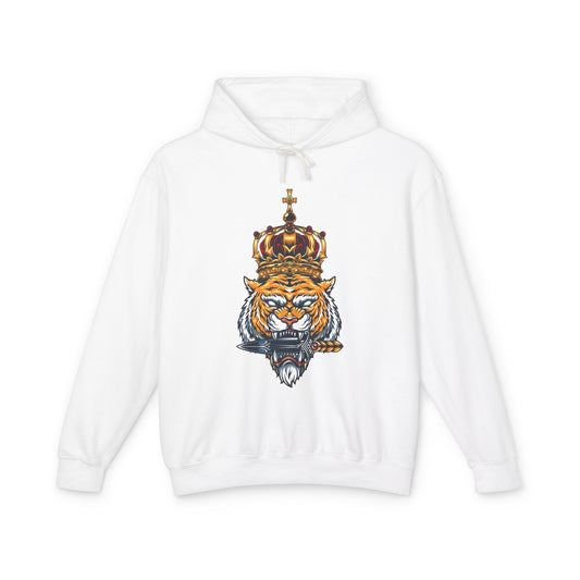 Tiger King Casual Wear -  Unisex Lightweight Hooded Sweatshirt