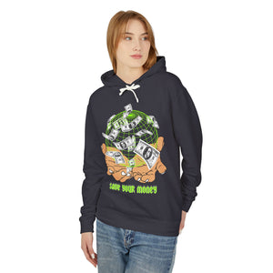 Save Your Money Casual Wear - Unisex Lightweight Hooded Sweatshirt