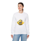 Just Relax Unisex Heavy Blend™ White Sweatshirt