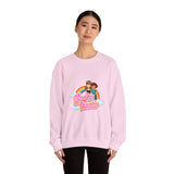 Besties Forever Heavy Blend™ White Sweatshirt