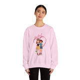 Besties Heavy Blend™ White Sweatshirt