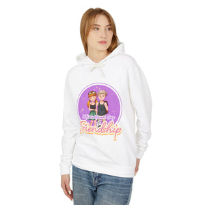 International Friendship Day Causal Wear - Boy Lightweight Hooded Sweatshirt