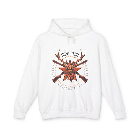 Hunt Club Casual Wear - Unisex Lightweight Hooded Sweatshirt