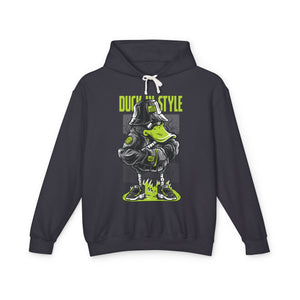 Duck In Style Casual Wear - Unisex Lightweight Hooded Sweatshirt