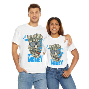 Get Money Casual Wear Unisex Heavy Cotton T-Shirts