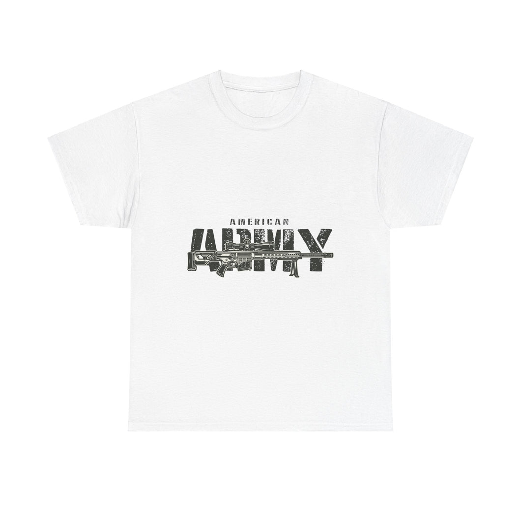 American Army Casual Wear Unisex Heavy Cotton T-Shirts