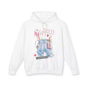 Be Inspired Casual Wear - Girl Lightweight Hooded Sweatshirt