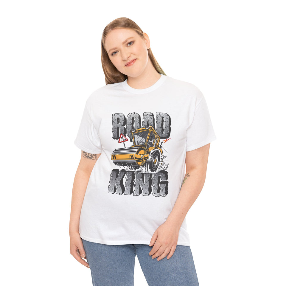 Road King Casual Wear Unisex Heavy Cotton T-Shirts