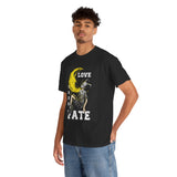 Love You Fate Casual Wear Unisex Heavy Cotton T-Shirts