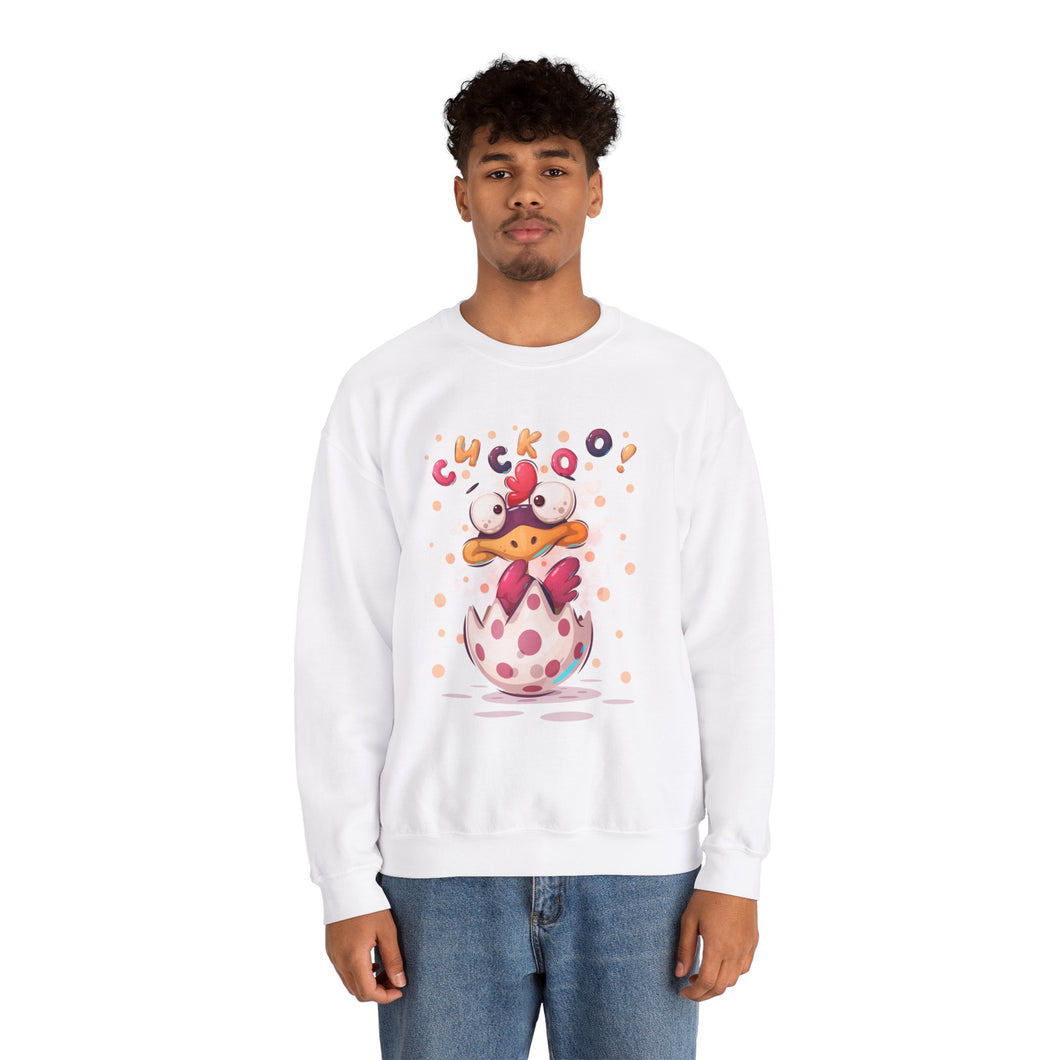 Cuckoo Heavy Blend™ White Sweatshirt