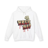 Help Me  Casual Wear - Unisex Lightweight Hooded Sweatshirt