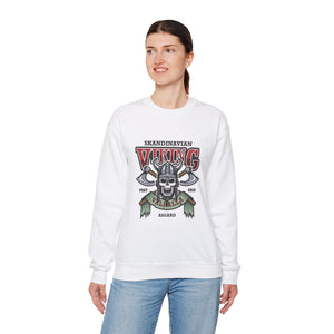 Skandinavian Viking Asgard  Unisex Heavy Blend™ White Sweatshirt