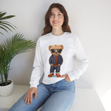 Teddy Bear Unisex Heavy Blend™ White Sweatshirt