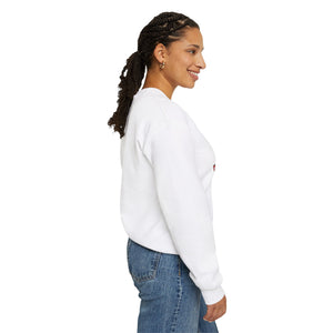 Summer Beach Crew  Unisex Heavy Blend™ White Sweatshirt