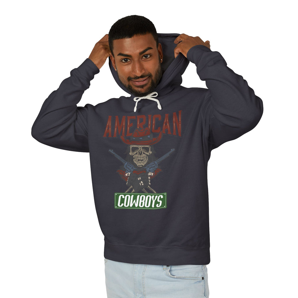 American Cow Boys Casual Wear - Boy Lightweight Hooded Sweatshirt