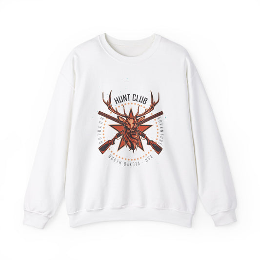 Hunt Club Unisex Heavy Blend™ White Sweatshirt