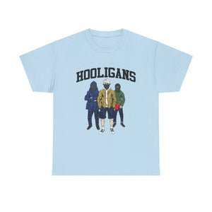 Hooligans Boys Casual Wear Unisex Heavy Cotton T-Shirts