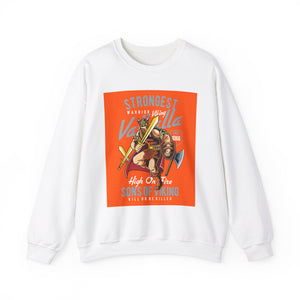 Strongest Sons of Vicking Unisex Heavy Blend™ White Sweatshirt