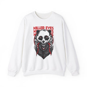 Killer Eyes Unisex Heavy Blend™ White Sweatshirt