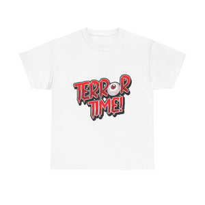 Terror Time Casual Wear Unisex Heavy Cotton T-Shirts