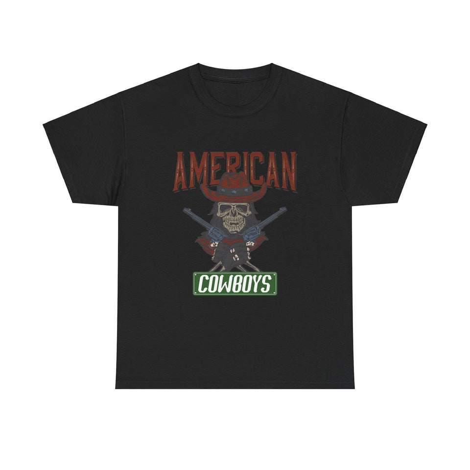 American Cowboys Casual Wear Boy Heavy Cotton T-Shirts