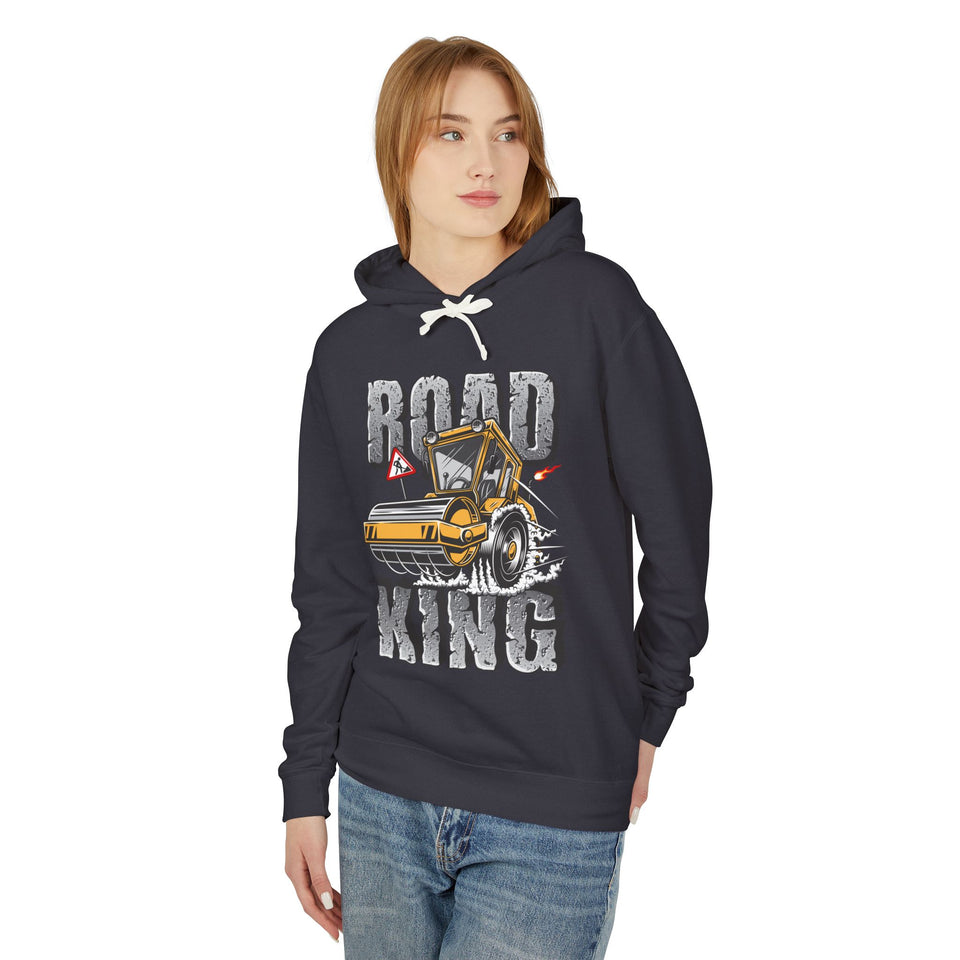 Road King Casual Wear - Unisex Lightweight Hooded Sweatshirt