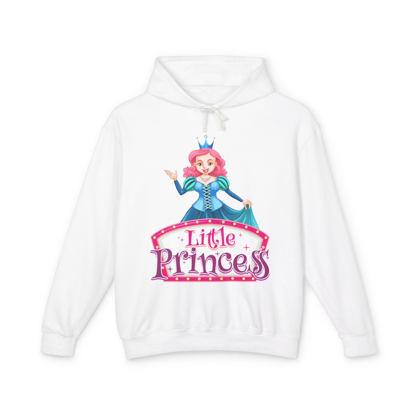 Little Princes Casual Wear - Girls Lightweight Hooded Sweatshirt
