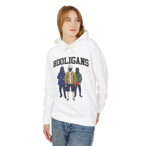 Hooligans Causal Wear - Unisex Lightweight Hooded Sweatshirt