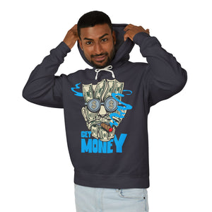 Get Money Casual Wear - Unisex Lightweight Hooded Sweatshirt