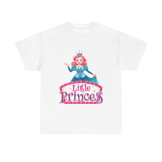 Little Princess Casual Wear Girls Heavy Cotton T-Shirts