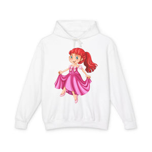 Barbie Doll Casual Wear - Girls Lightweight Hooded Sweatshirt