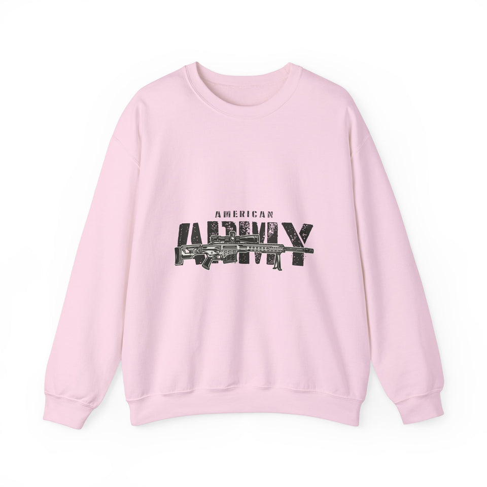 American Army Unisex Heavy Blend™ White Sweatshirt