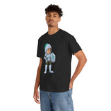 Mascot Alien Casual Wear Unisex Heavy Cotton T-Shirts