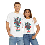 Angry Deer Casual Wear Unisex Heavy Cotton T-Shirts