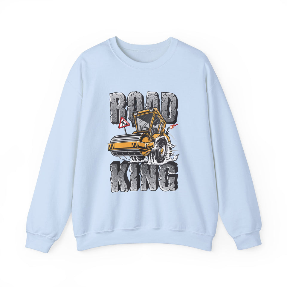 Road King Boy Heavy Blend™ White Sweatshirt