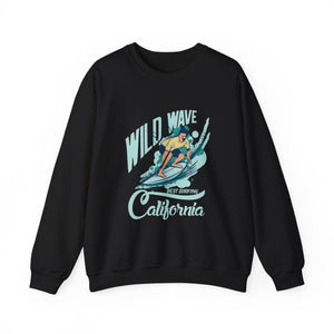 Wild Wave California Unisex Heavy Blend™ White Sweatshirt