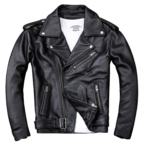 Mens Urban Genuine Lambskin Biker Leather Jacket
